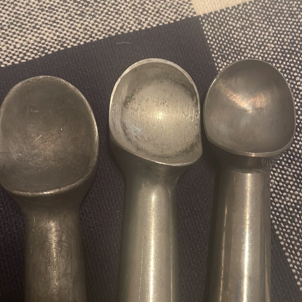 Vintage Ice Cream Scoops SET OF THREE - Picture 4 of 5
